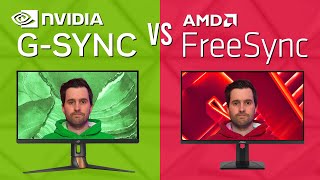 Nvidia GSync vs AMD FreeSync vs Adaptive Sync in 2024 [upl. by Lednem]