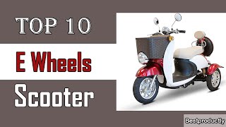 ✅ 10 Best E Wheels Scooter New Model 2021 [upl. by Leshia]