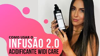 Como usar o Acidificante Infusão 20  Widi Care [upl. by Ahsienahs]