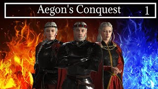 Aegons Conquest Crusader Kings III A Game of Thrones 1 [upl. by Inesita]