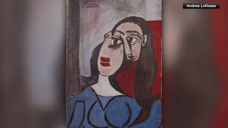 Original Picasso painting worth millions found in basement [upl. by Rellek358]