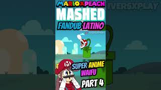 MARIO Y PEACH PERO SON ANIME WAIFU🍑 Pt4 fandub mario shorts [upl. by Elsilrac]