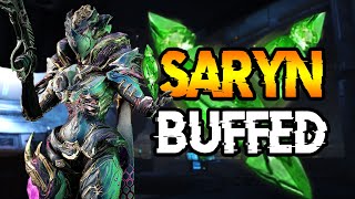 SARYN BUFFED  Emerald Archon Shard Saryn  Broken Saryn Builds [upl. by Ottinger]