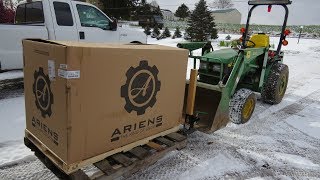 2018 Ariens 921051 Platinum 30 SHO Snowblower amp Cab First Impressions Not good [upl. by Eijneb299]