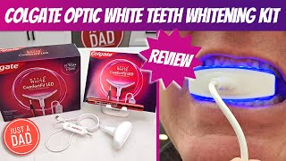 Colgate Optic White Teeth Whitening Kit REVIEW [upl. by Korenblat242]