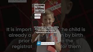 British Passport for Your Child Steps to British Citizenship 2024 Edition PassportForKids ytshorts [upl. by Hadihsar]