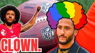 CLOWN Colin Kaepernick Claims Hes BOYCOTTED NFL for 8 Years While Trying to Get BACK in NFL [upl. by Ococ]