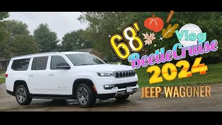 2024 Jeep Wagoneer Review 68 Beetle Cruise vlog [upl. by Ahtelrac]