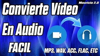 Como Convertir un Video en Audio desde Android 2024 [upl. by Akimat]