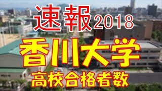 【速報】香川大学 2018年平成30年 合格者数高校別ランキング [upl. by Howlyn209]