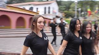 FLASHMOB DE DABKE LIBANÉS EN ZIPAQUIRÁ [upl. by Babby233]