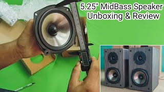 Peerless Audio 525quot MidBass Speaker Unboxing amp Review [upl. by Mercorr]