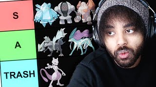 ACCURATE LEGENDARY POKEMON TIER LIST [upl. by Janis]