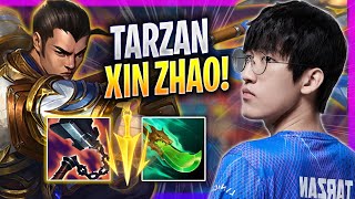 TARZAN IS A GOD WITH XIN ZHAO  LNG Tarzan Plays Xin Zhao JUNGLE vs Lee Sin  Season 2023 [upl. by Agathe]