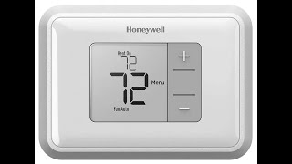 Honeywell RTH5160D1003 Manual Installation amp Instruction Guide [upl. by Boynton]