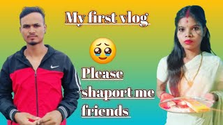 my first Vlog 😭 1020 100 views प्लीज कोई तो सपोर्ट करो न्यू ब्लॉग में आप लोग का स्वागत है my [upl. by Aralk]