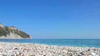 Spiaggia di Mezzavalle  Ancona  Riviera del Conero [upl. by Alleen]