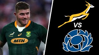 SPRINGBOKS vs SCOTLAND Preview Rugby World Cup 2023 [upl. by Eiramassenav]