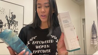 Biossance Antioxidant Cleansing Oil  100 Squalane Oil  FIRST IMPRESSION  REVIEW [upl. by Fang]