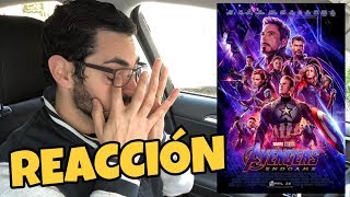 Reacción  Opinión Trailer de AVENGERS ENDGAME AVENGERS 4 [upl. by Inalaek]