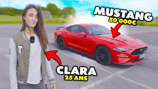 Une fille en gros V8 américain [upl. by Vida]