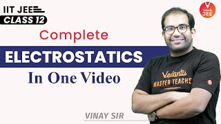 Electrostatics Class 12  One Shot  IIT JEE  JEE 2023  Vinay Sir  Vedantu JEE [upl. by Sibelle930]