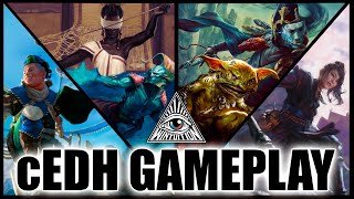 cEDH Gameplay Kinnan VS Yuriko VS KrarkSakashima VS ThrasiosTymna gameplay mtg cedh [upl. by Dagmar242]