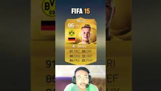 🎮⚽ Marco Reus FIFA Ratings Over the Years ⚽🎮 dortmund eafc marcoreus shorts foorball [upl. by Ofella]