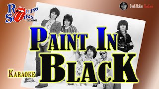 The Rolling Stones  Paint It Black Karaoke Lyric Video [upl. by Ahsikan]