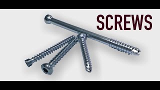 Orthopedic Screws [upl. by Adihaj]