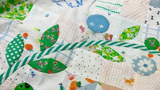 Needle Turn Appliqué Tutorial 2  Leaves and Bias Binding [upl. by Baras]