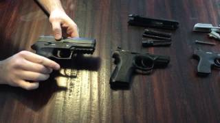 4 compact pistols that are easy to takedown for cleaning [upl. by Zerlina639]