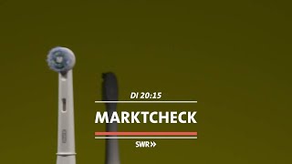 Elektrische Zahnbürsten im Test  quotMarktcheckquot SWR Fernsehen [upl. by Htilil]