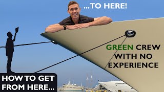 How To Get A Job On A Yacht With NO EXPERIENCE  Tips For Aspiring Yacht Deckhands And Stews [upl. by Dowlen]