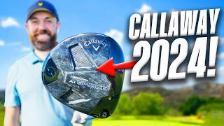 NEW 2024 DRIVER  CALLAWAY PARADYM AI SMOKE REVIEW [upl. by Cohl]