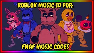 ROBLOX MUSIC IDCODE FOR FNAF  FEBRUARY 2024  WORKING [upl. by Roumell845]