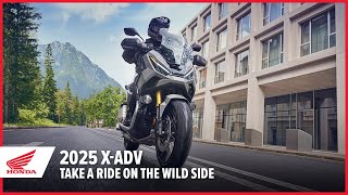 New 2025 XADV Take a Ride on the Wild Side  Adventure Motorcycle  Honda [upl. by Vierno874]