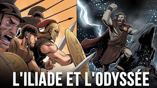 LILIADE et lODYSSÉE dHomère COMPLET Lhistoire des plus grandes aventures de la mythologie [upl. by Retsila]