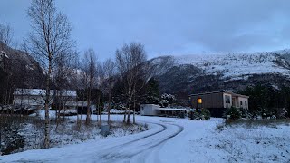 Зима на острове Мидсунн Норвегия 🇳🇴 191124 Vinter på øya Midsunn i Norge [upl. by Linehan]