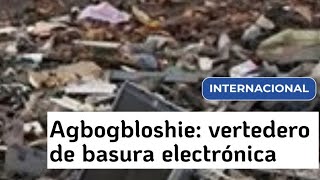 Vertedero de basura electrónica en Ghana 🇬🇭 [upl. by Kelvin]