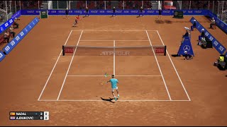 Rafa Nadal vs Duje Ajduković ATP Båstad 24 1080x60 fps AO International Tennis [upl. by Driskill]