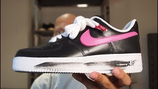 Nike Air Force 1 GDragon Peaceminusone ParaNoise 30 Review [upl. by Ahsiyn610]