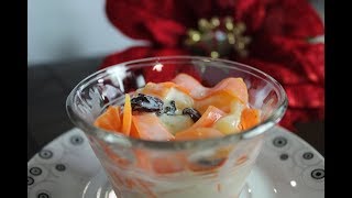 Ensalada Dulce de Zanahoria con Piña  Recetas Navideñas [upl. by Mann860]