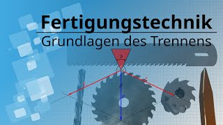 Grundlagen Trennen Keilwinkel  Zeichnerische Ermittlung der Schnittkräfte  Kräfteparallelogramm [upl. by Mimi]