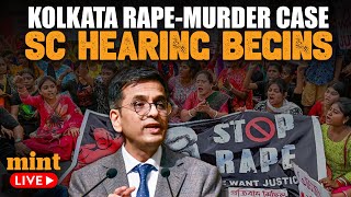 LIVE Supreme Court Hearing In Kolkata Rape amp Murder Case  CJILed Bench Hears Case [upl. by Haila]