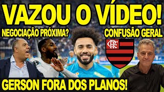 VAZOU O VÍDEO DE CLAUDINHO FLAMENGO NEGOCIANDO ATACANTE GERSON FORA FERJ FALA DO MENGÃO E [upl. by Stanzel]