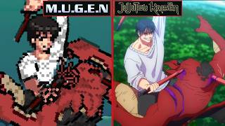 Toji Fushiguro And Jujutsu Sorcerers VS Dagon  Anime Vs MUGEN Moves Comparison [upl. by Airamahs]