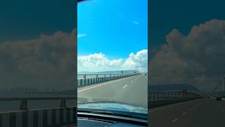 Atal Setu Mumbai trans harbour link atalsetu mumbai roadtrip travelvlog indiantraveller [upl. by Anoet]