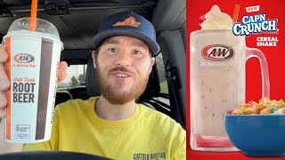 AampW Restaurant Cap’n Crunch Shake Review [upl. by Maxey]