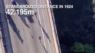 The History Of The Marathon  90 Seconds Of The Olympics [upl. by Adnotal]